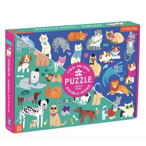 100 Piece Double-Sided Puzzle