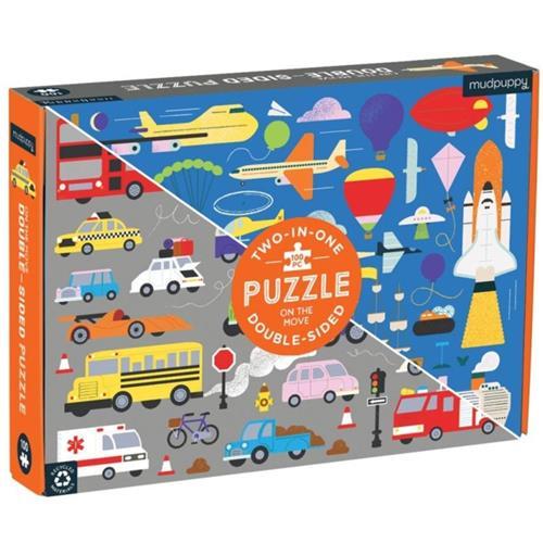 100 Piece Double-Sided Puzzle