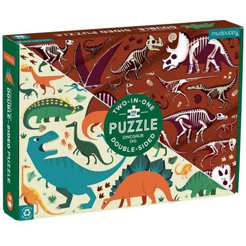 100 Piece Double-Sided Puzzle